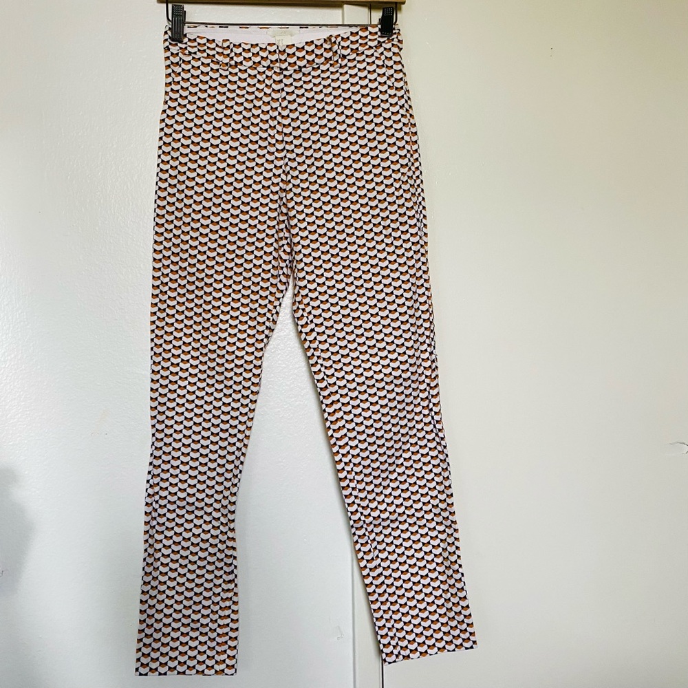 Women’s patterned dress pants size 2